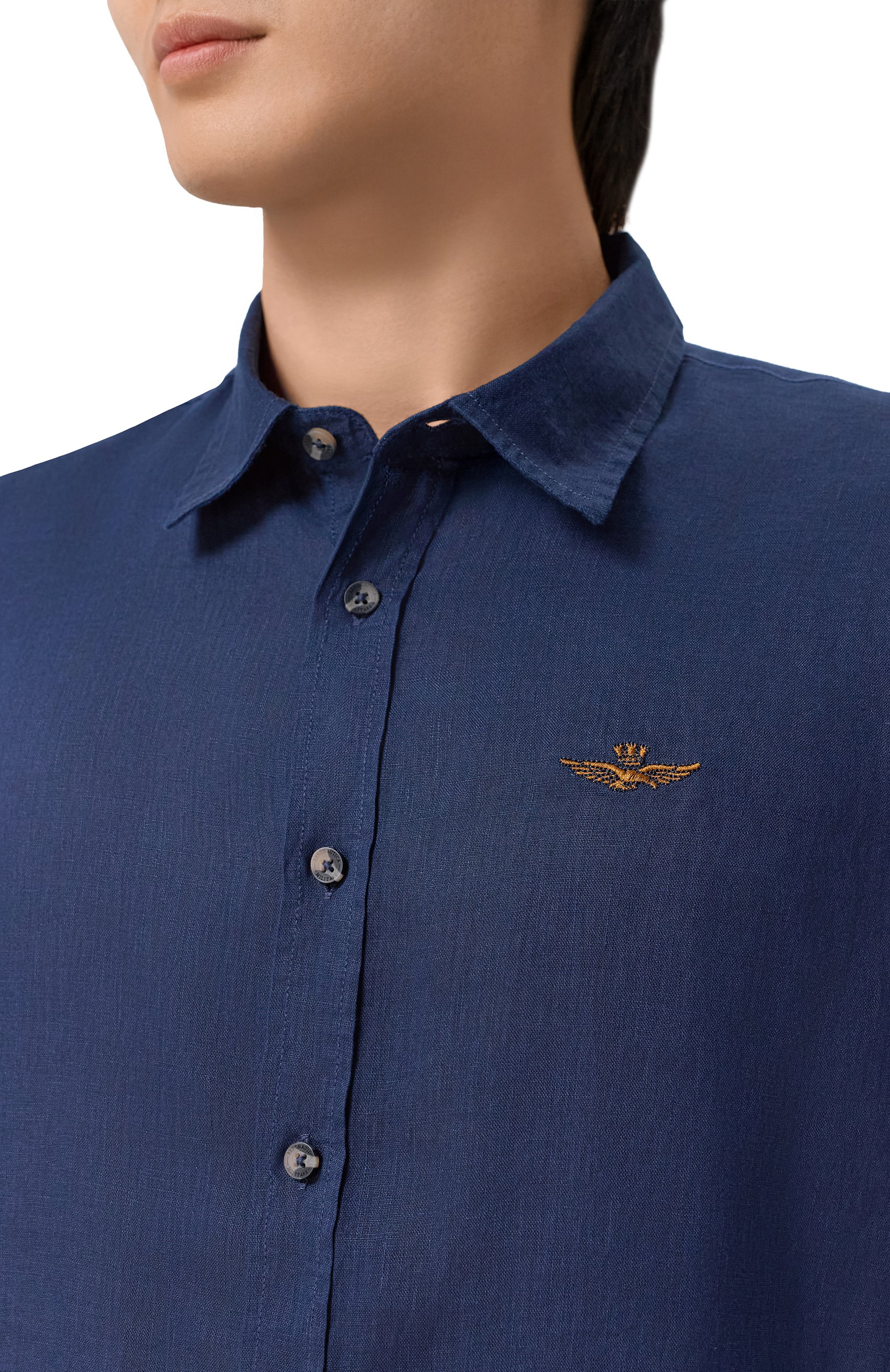 Льняная рубашка AERONAUTICA MILITARE, арт. CA1321UCT03089, фото 5