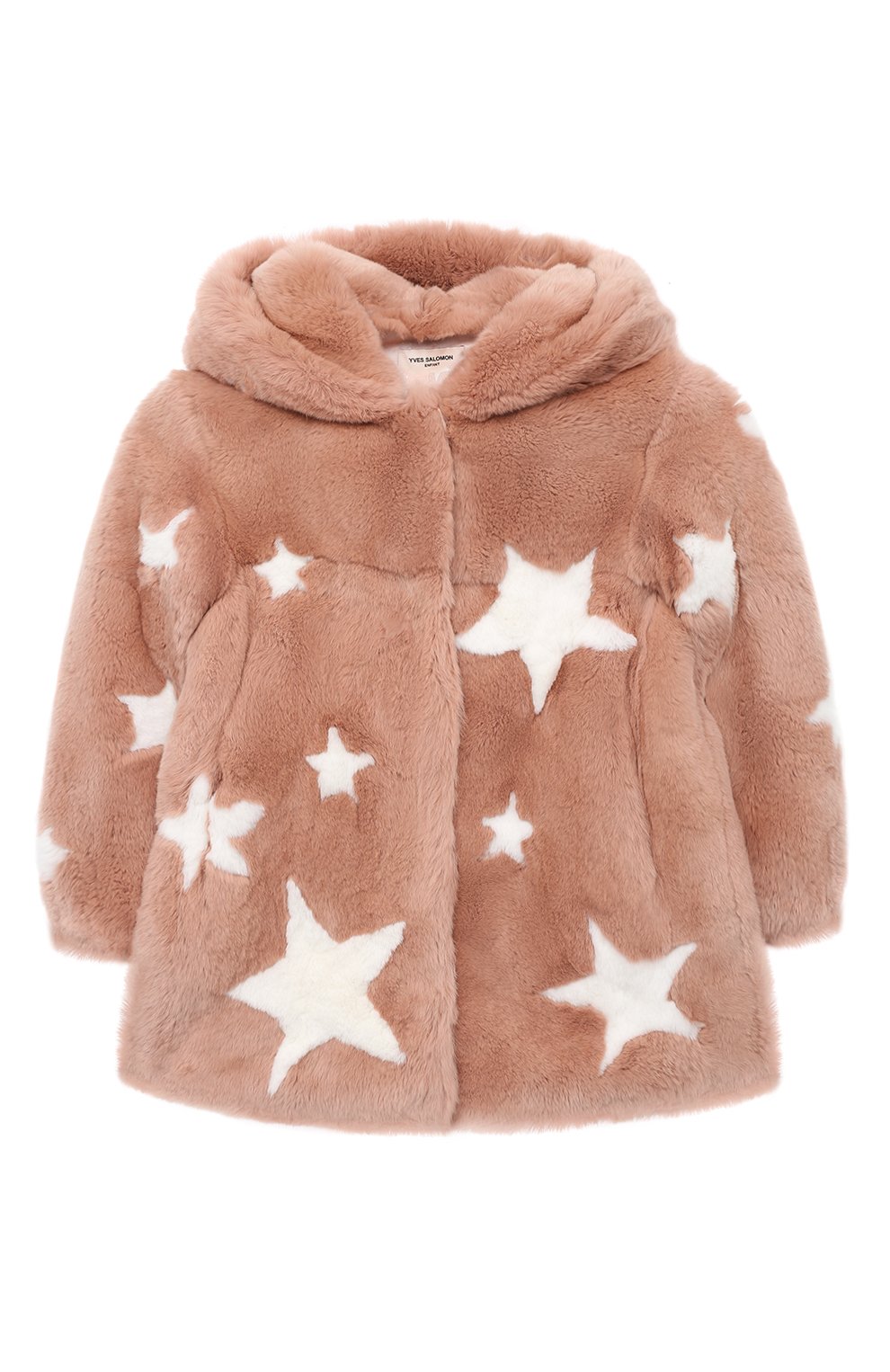 Шуба из кролика YVES SALOMON ENFANT, арт. 21WEM302XXREIN/12-14, фото 1