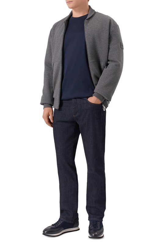 Хлопковая футболка Bogner 58199178 Синий  58199178 Фото 2