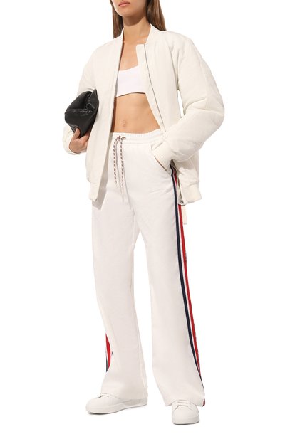 Брюки GUCCI белого цвета по цене 191500 руб., арт. 753798/XJFU1, фото 2 Брюки GUCCI, арт. 753798/XJFU1, фото 2