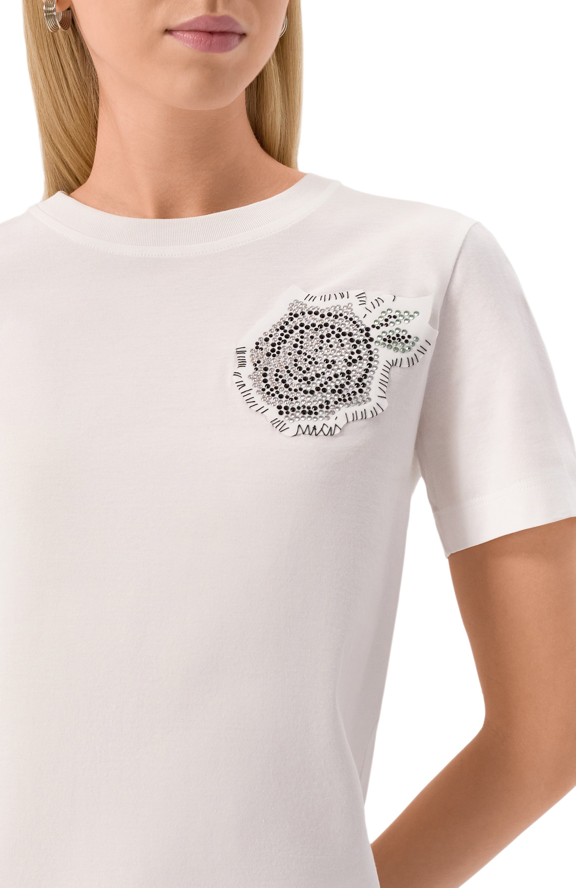 Хлопковая футболка MARNI, арт. THJE0293S1/UTC446, фото 5