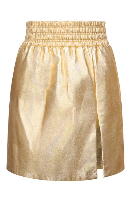 Женская кожаная юбка MIU MIU, арт. MPD584-AW4-F0056