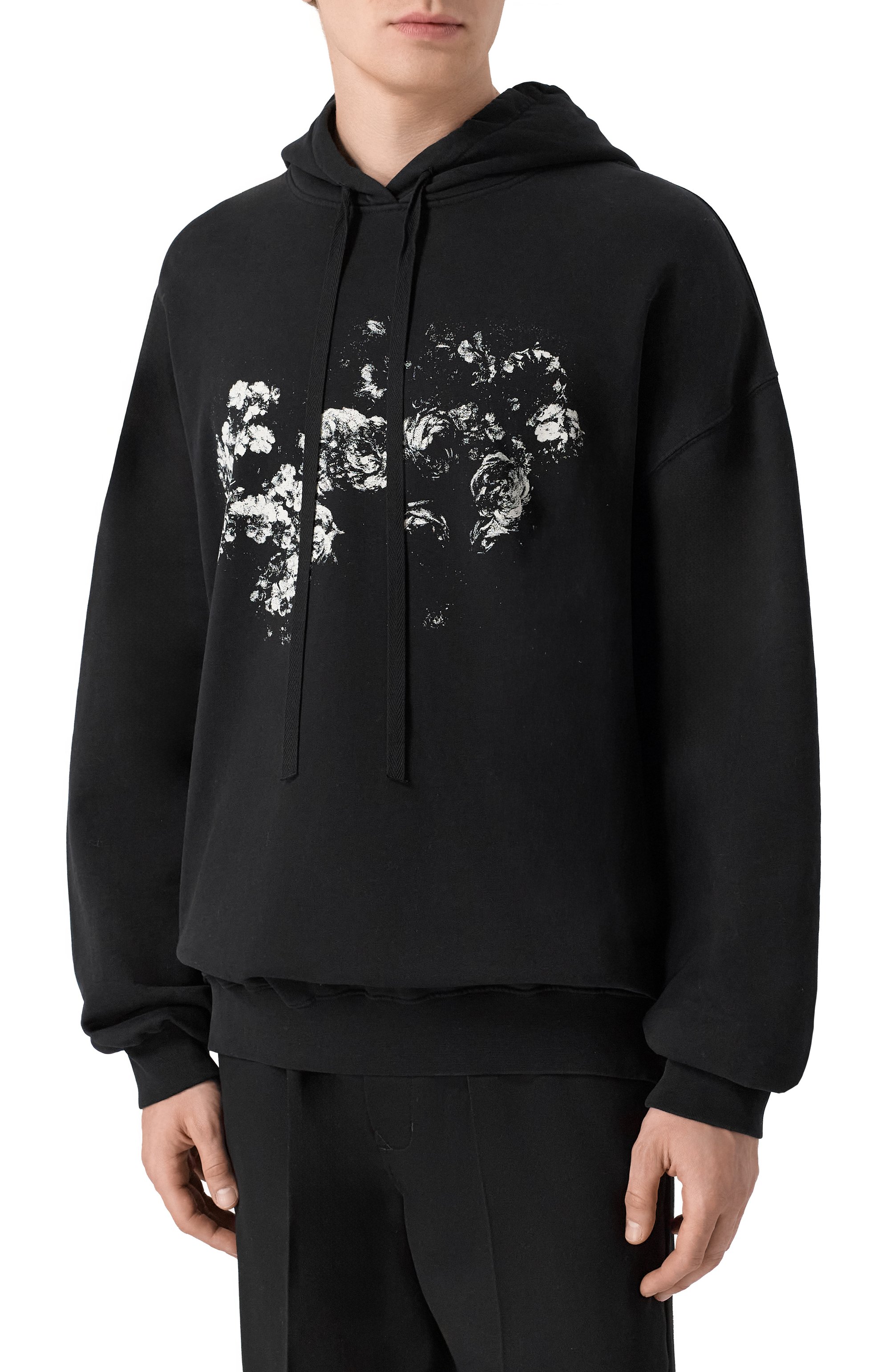 Хлопковое худи ANN DEMEULEMEESTER, арт. B0013817/FA185, фото 3