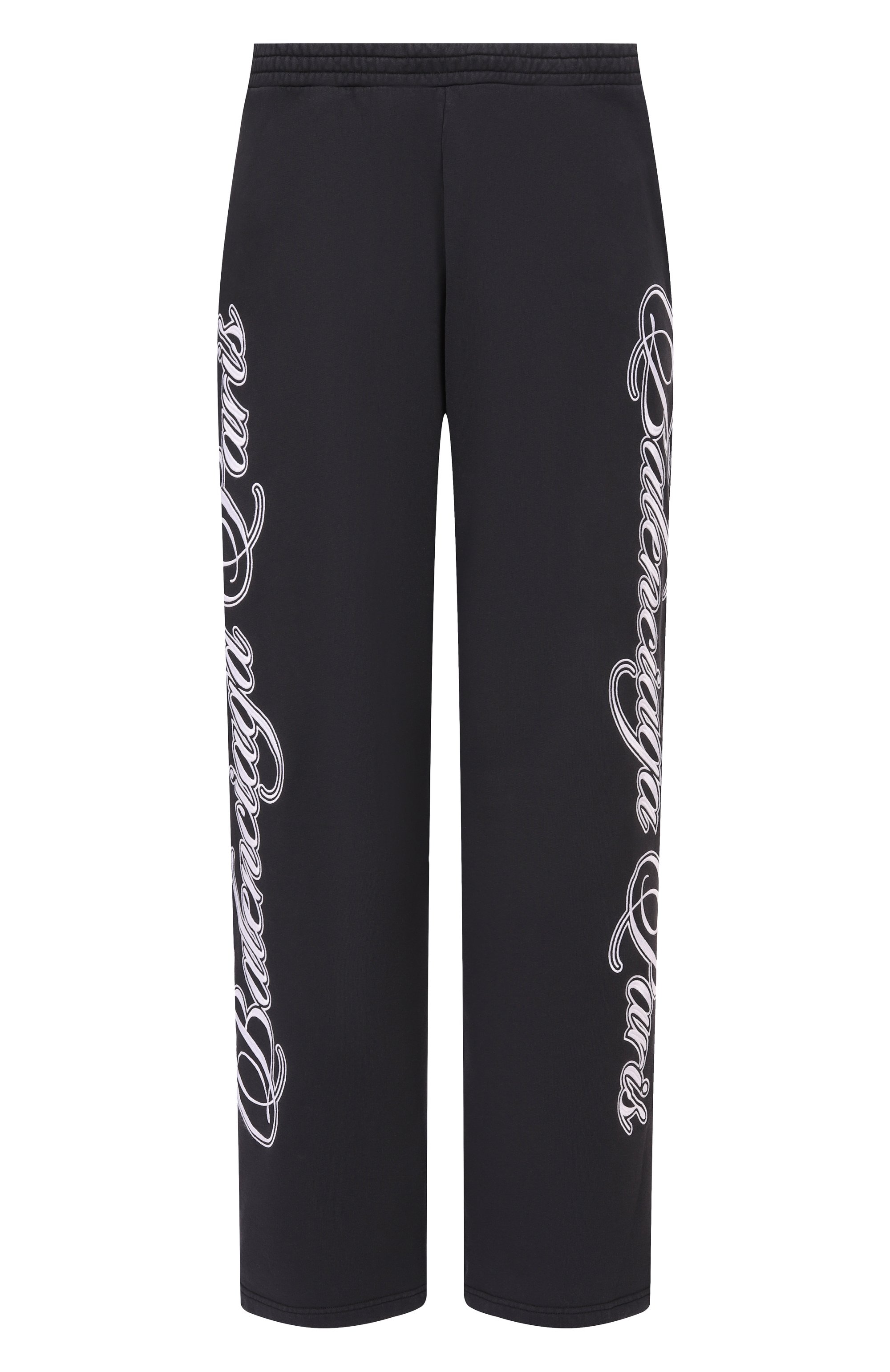 Хлопковые брюки BALENCIAGA черного цвета по цене 173500 руб., арт. 846917/TTVM8, фото 1 Хлопковые брюки BALENCIAGA, арт. 846917/TTVM8, фото 1