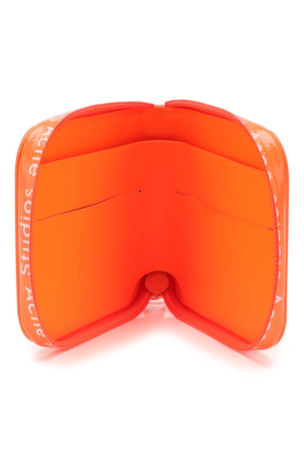 Кожаное портмоне ACNE STUDIOS оранжевого цвета по цене 21250 руб., арт. CG0031/M, фото 3 Кожаное портмоне ACNE STUDIOS, арт. CG0031/M, фото 3