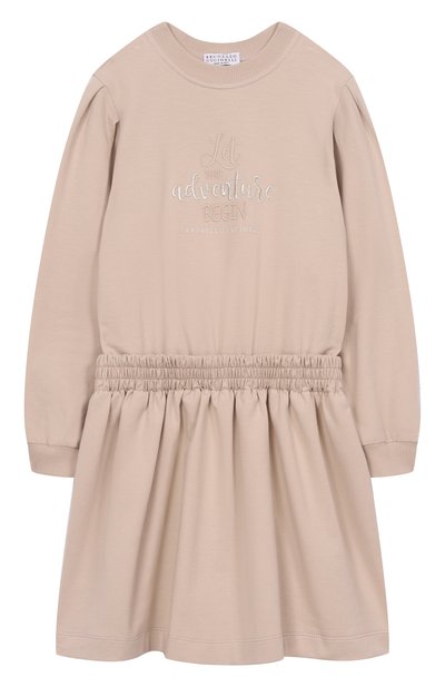 Хлопковое платье BRUNELLO CUCINELLI, арт. BH827A324B