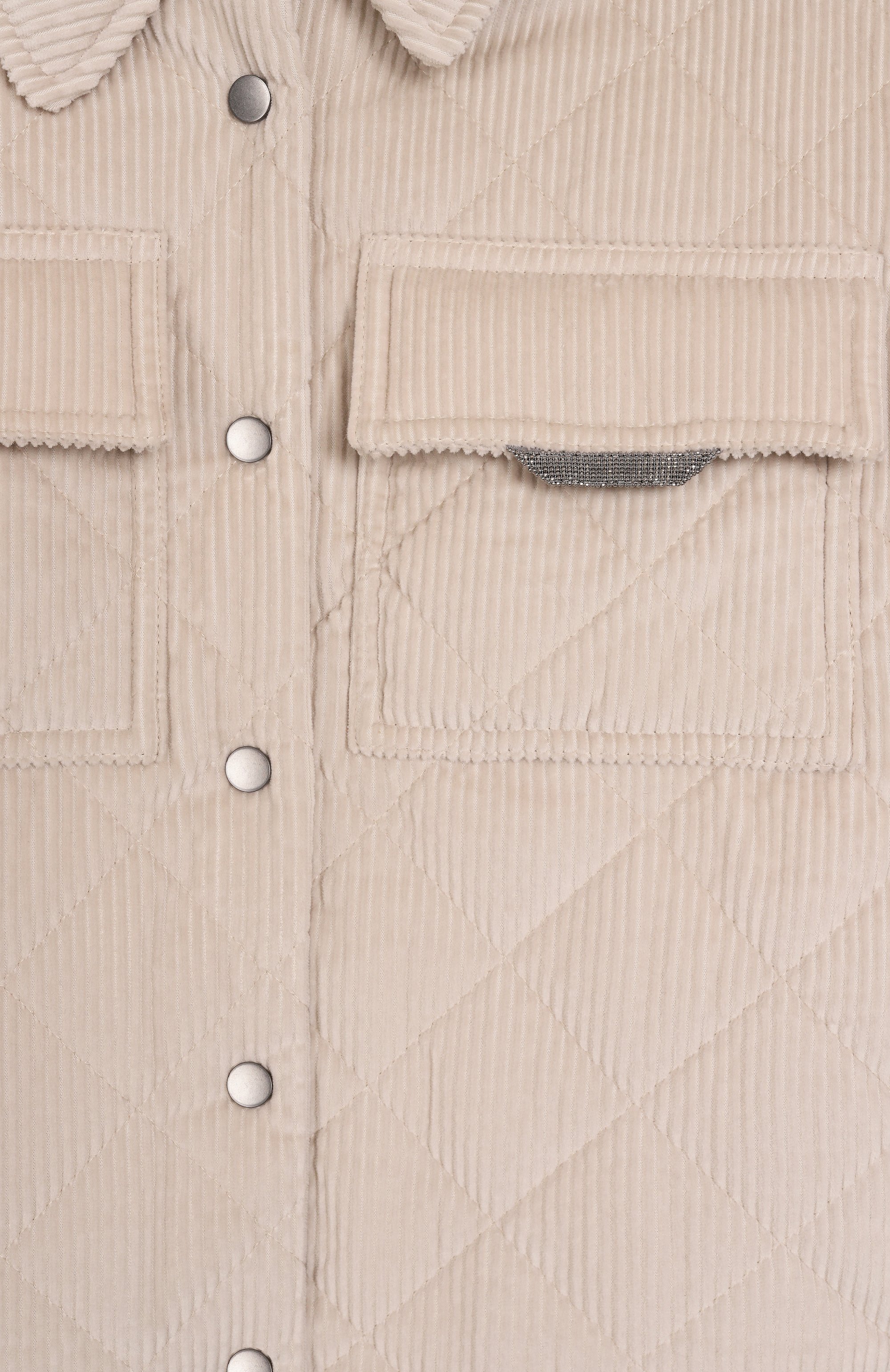 Вельветовая куртка-рубашка BRUNELLO CUCINELLI, арт. BB0230602B, фото 3