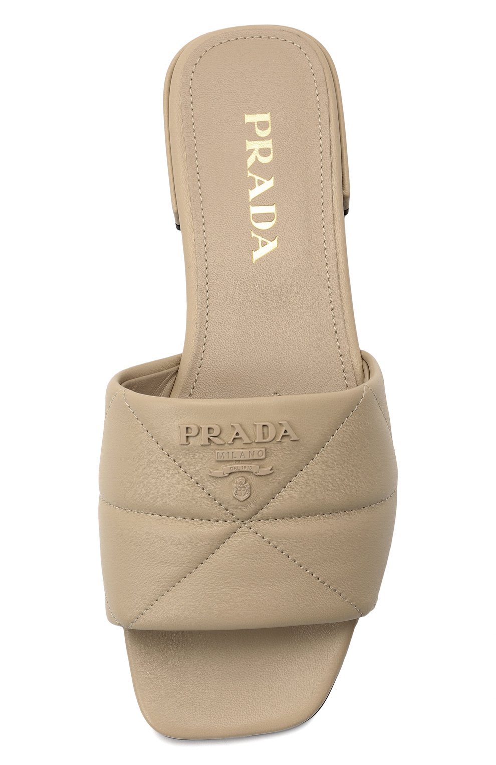 Кожаные шлепанцы PRADA, арт. 1XX583-038-F0F24-B010, фото 6