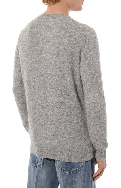 Свитер из шерсти и хлопка BRUNELLO CUCINELLI, арт. MS070B2214, фото 4