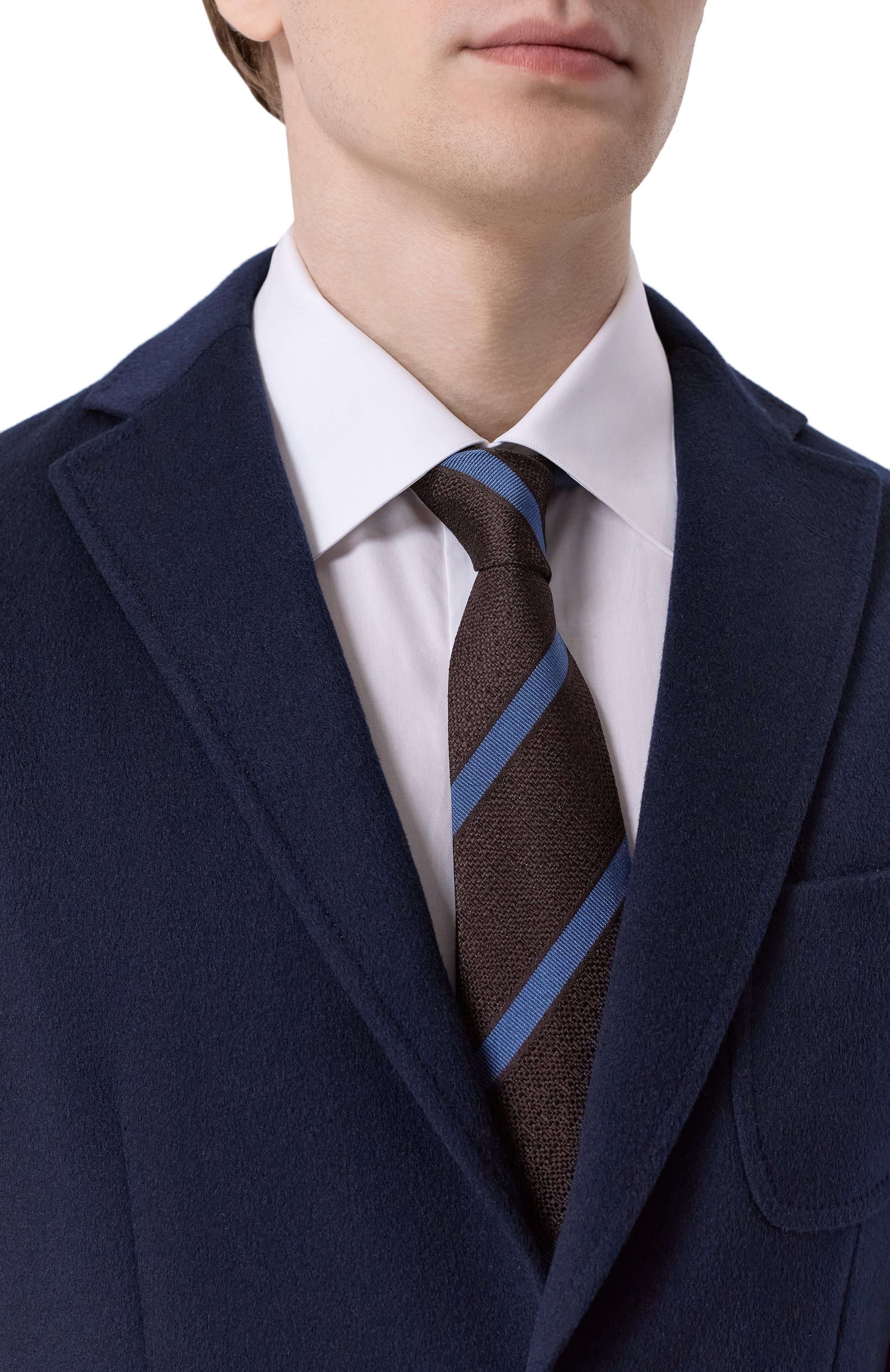 Шелковый галстук ZILLI, арт. CRAV2BM0600VMIS00, фото 2