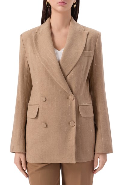 Жакет из шерсти и вискозы ANTONELLI FIRENZE, арт. P3479/801D, фото 3