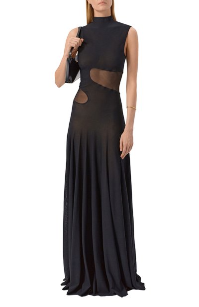 Женское платье из вискозы ALAIA, арт. AA9R2800K061B