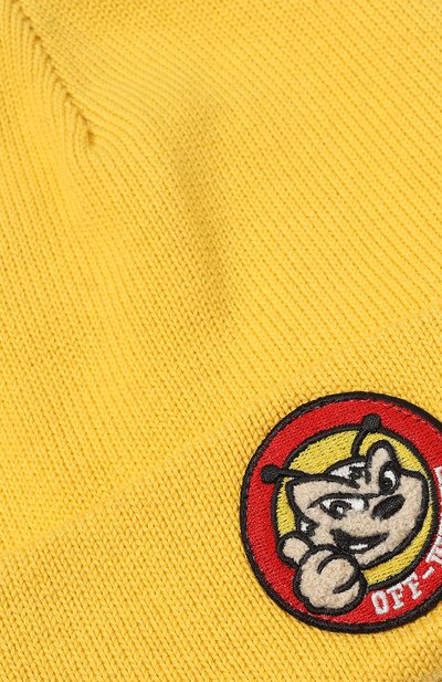 Хлопковая шапка OFF-WHITE, арт. 0BLC001F23KNI002, фото 3