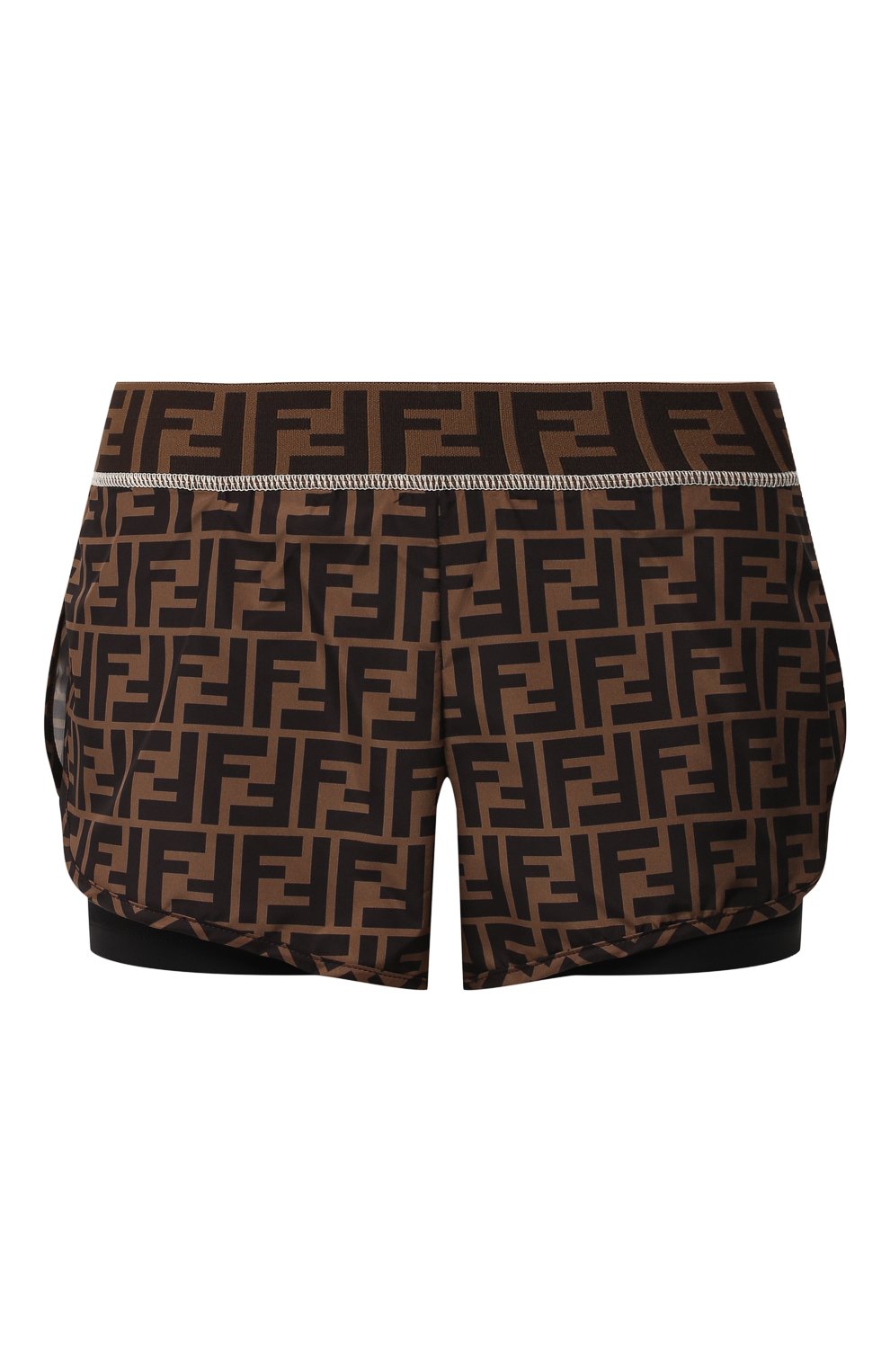 Шорты FENDI черного цвета по цене 23900 руб., арт. FAB141 A6J5, фото 1 Шорты FENDI, арт. FAB141 A6J5, фото 1