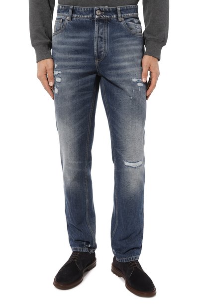 Джинсы traditional fit BRUNELLO CUCINELLI, арт. M074PB3210, фото 3