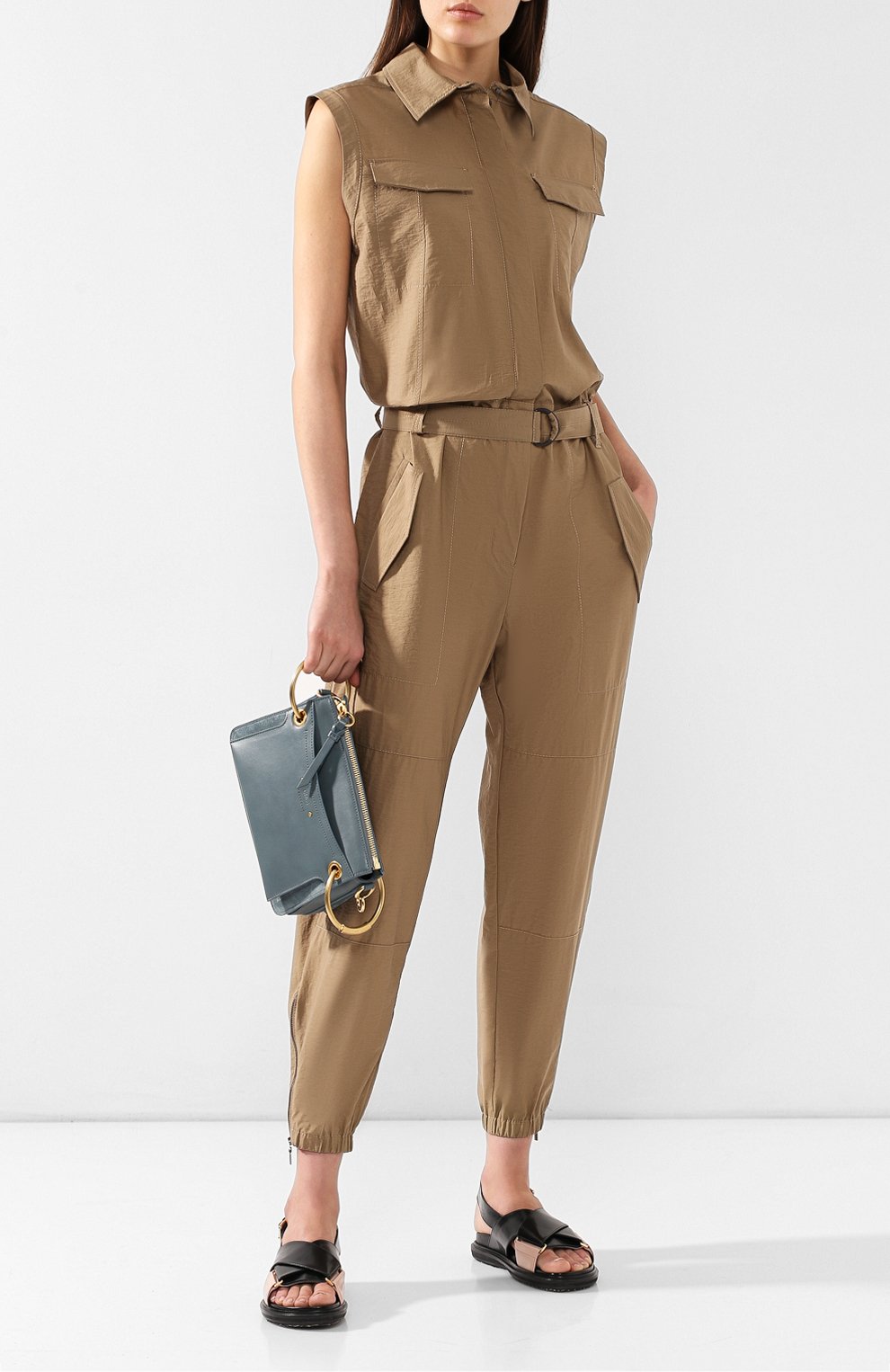 Хлопковый комбинезон BRUNELLO CUCINELLI, арт. M0F79P6904, фото 2