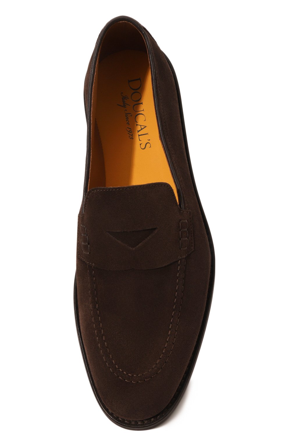 Замшевые пенни-лоферы DOUCAL'S, арт. DU3294SAL0UF106TM23, фото 6