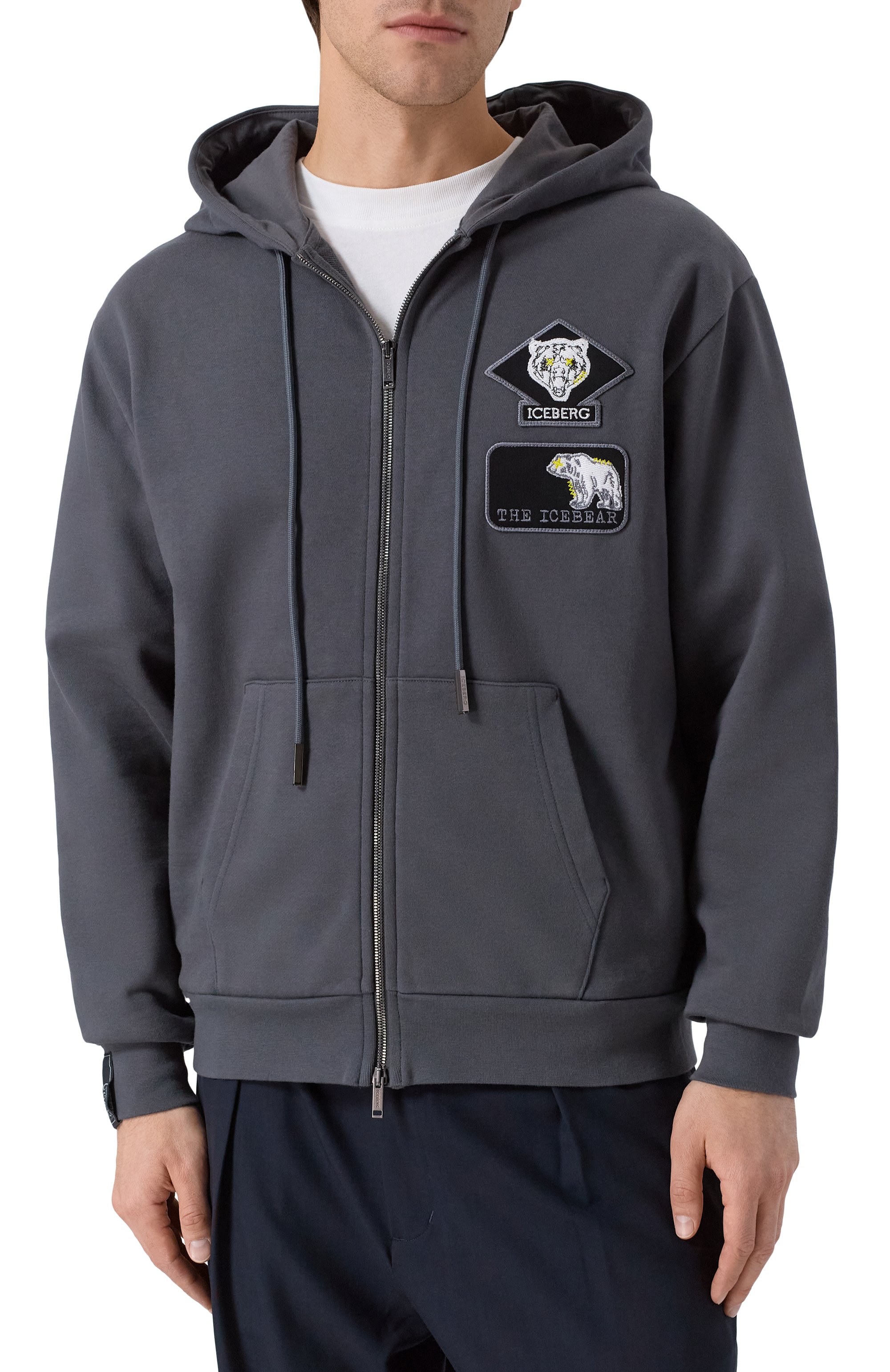 Хлопковая толстовка ICEBERG, арт. E024/6341, фото 3