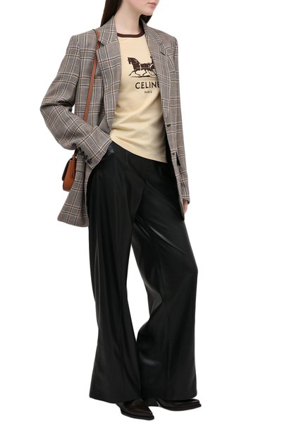 Хлопковая футболка CELINE, арт. 2X575114L, фото 2