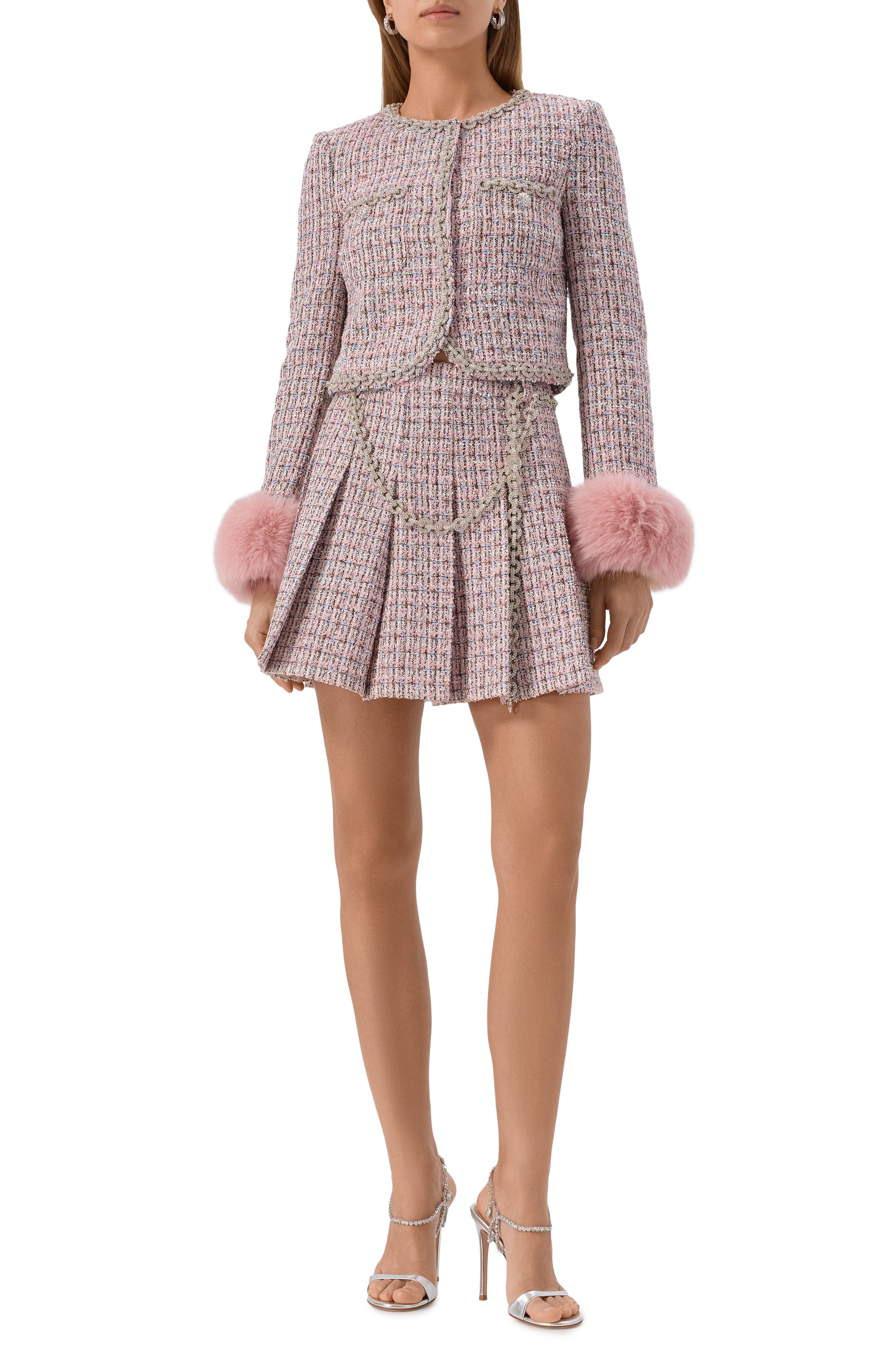 Юбка SELF-PORTRAIT, арт. AW25048SKAP, фото 2