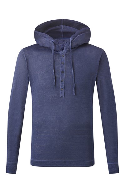 Мужская льняной лонгслив-хенли 120% LINO, арт. 32ALIM7553/E908/S00