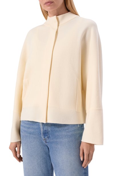 Шерстяной кардиган MAX MARA кремового цвета по цене 87700 руб., арт. MXMSP0RT, фото 3 Шерстяной кардиган MAX MARA, арт. MXMSP0RT, фото 3