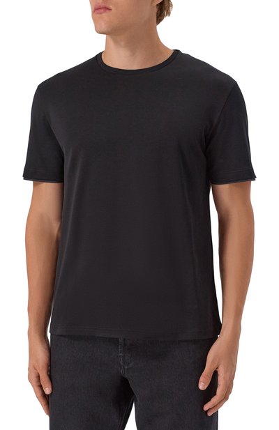 Хлопковая футболка HERNO, арт. JG00031UR/52052, фото 3