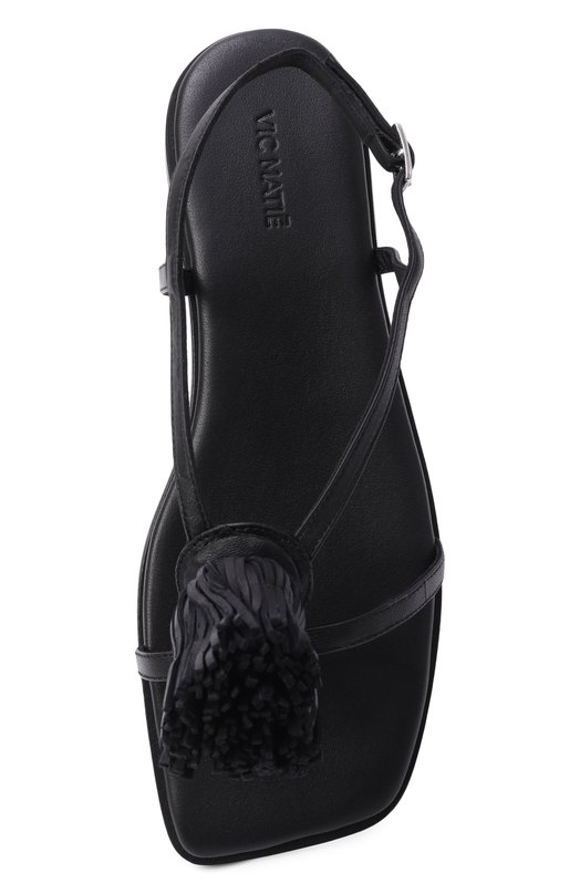 Кожаные сандалии G42 Square Vic Matie 1K5200D_G42H060101 Чёрный  1K5200D_G42H060101 Фото 6