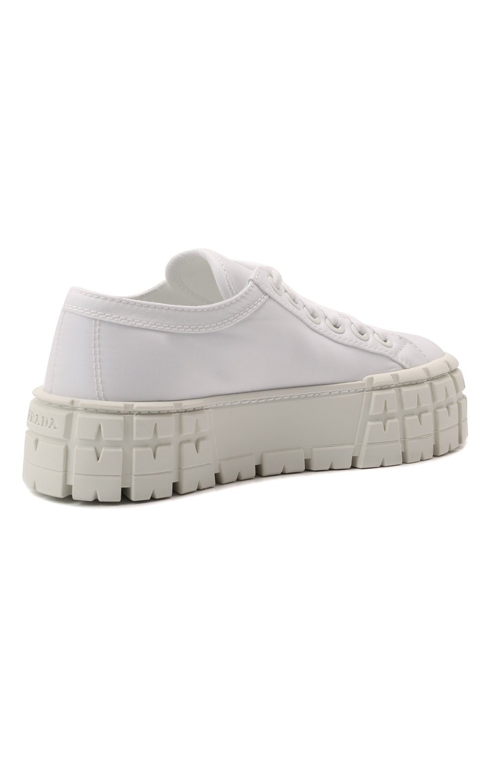 Текстильные кеды double wheel PRADA, арт. 1E260M-3LFX-F0009-050, фото 5