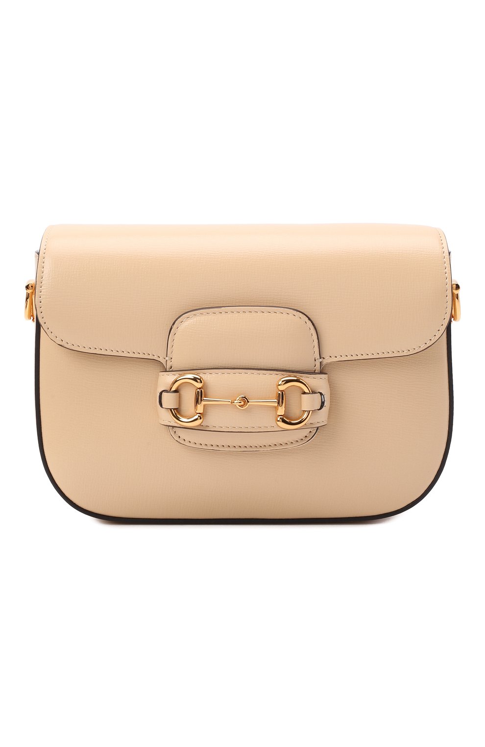 Сумка gg 1955 horsebit mini GUCCI кремового цвета по цене 396000 руб., арт. 658574/18YSG, фото 1 Сумка gg 1955 horsebit mini GUCCI, арт. 658574/18YSG, фото 1