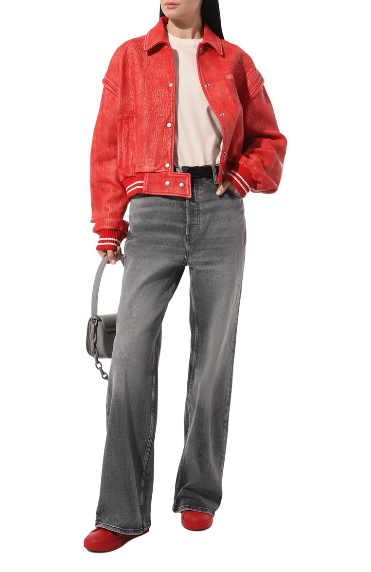 Кожаные кеды portofino DOLCE & GABBANA, арт. CK1544/A1065, фото 2