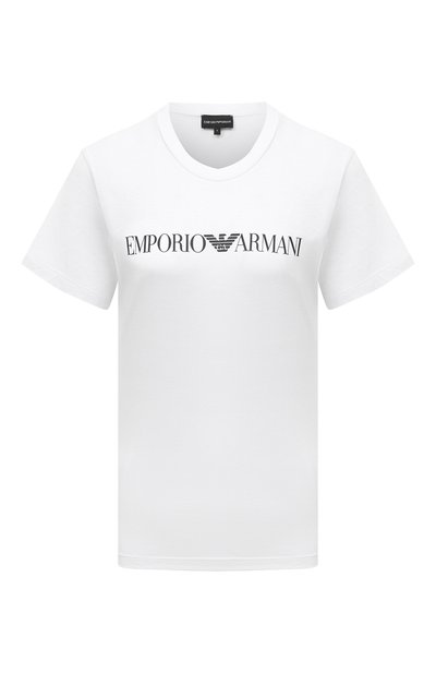 Женская хлопковая футболка EMPORIO ARMANI, арт. 8N2T9C/2J53Z