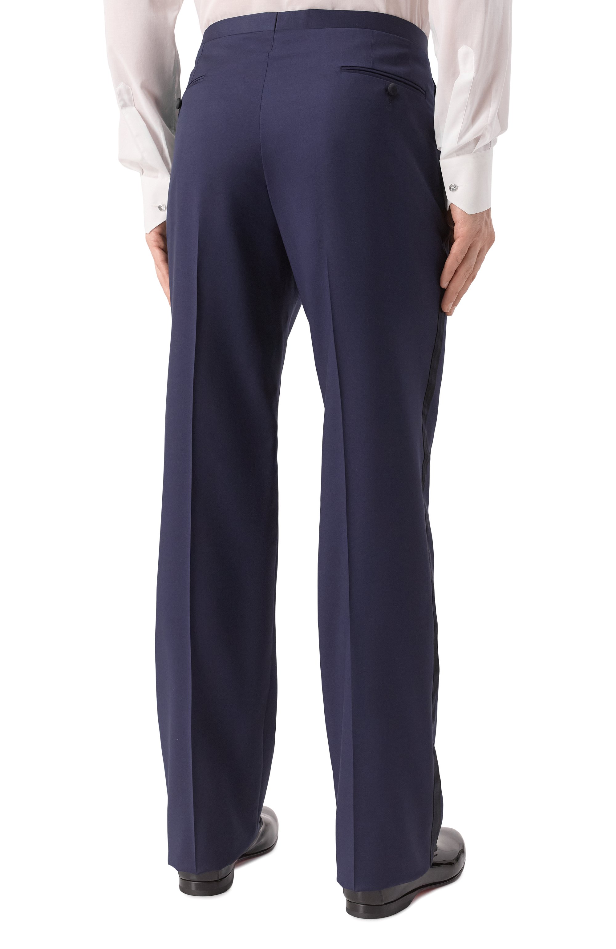 Смокинг из шерсти и шелка KITON, арт. UASM862K0614E17, фото 5