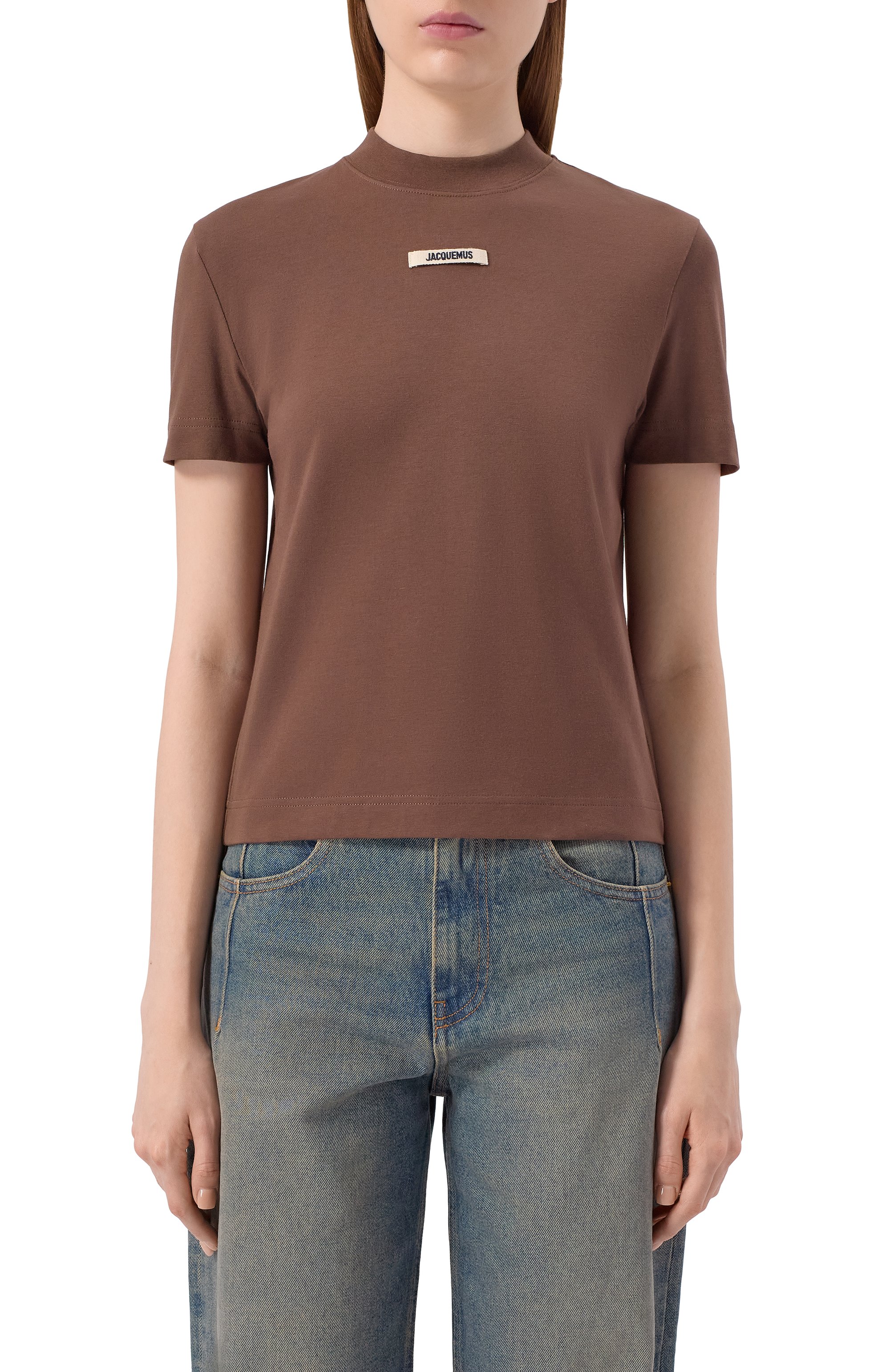 Хлопковая футболка JACQUEMUS, арт. 24ETSW00133AJ0/0124, фото 3