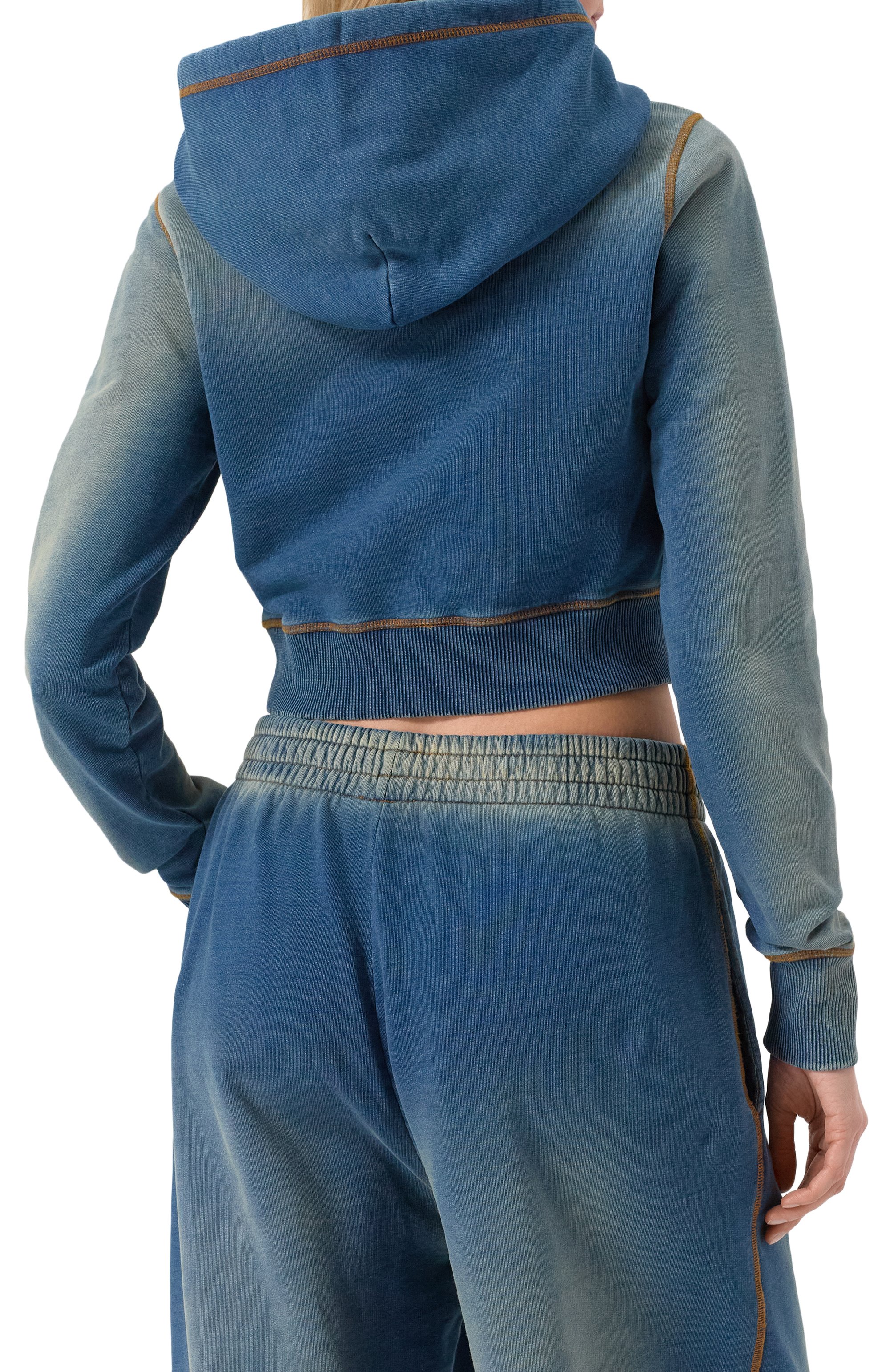 Хлопковое худи DIESEL, арт. A16833/0GIAT, фото 4