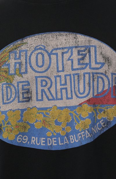 Хлопковая футболка RHUDE, арт. RHPS24TT04012610, фото 5