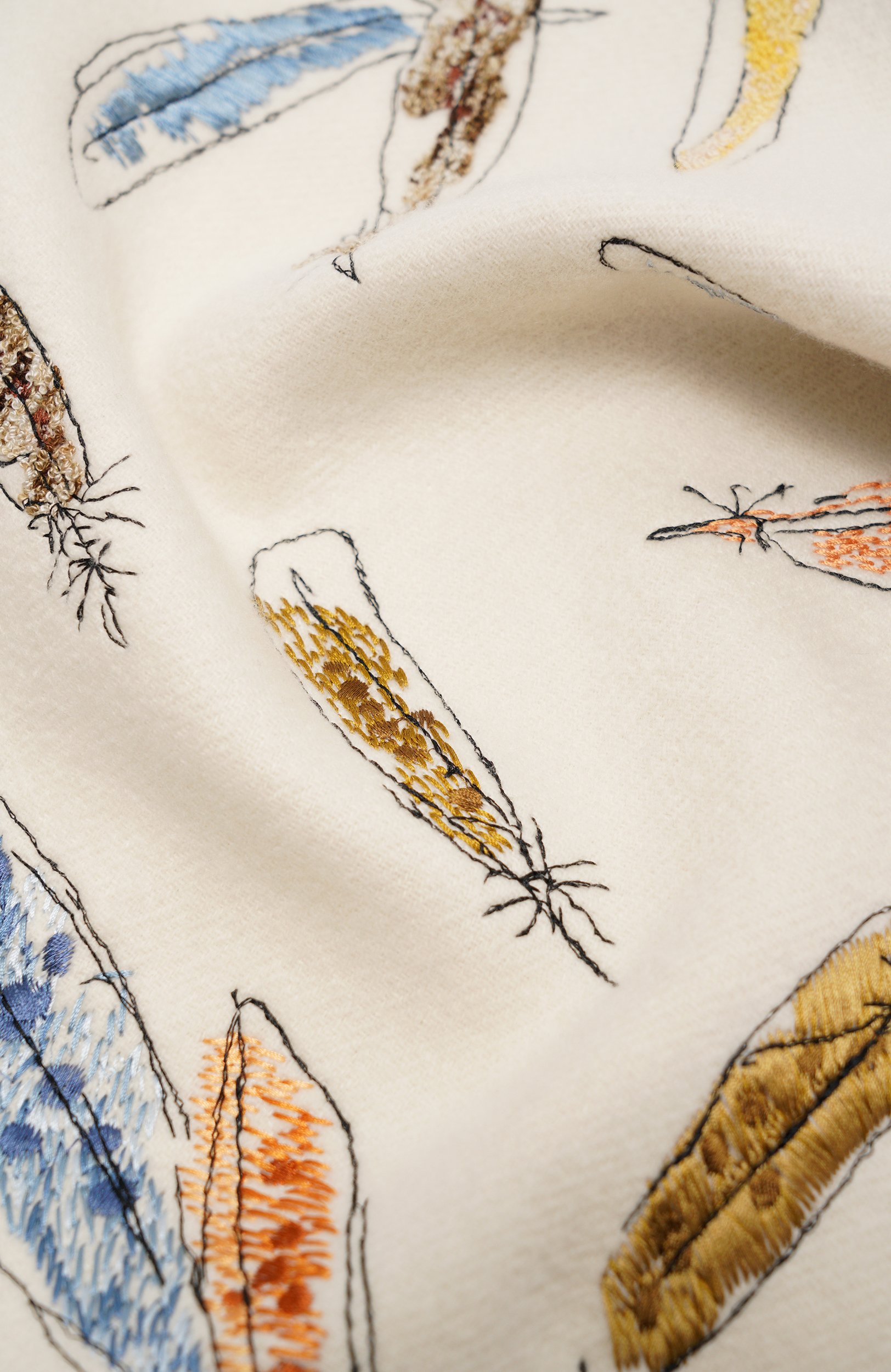 Кашемировый шарф BURBERRY светло-бежевого цвета по цене 142500 руб., арт. 8128961, фото 3 Кашемировый шарф BURBERRY, арт. 8128961, фото 3