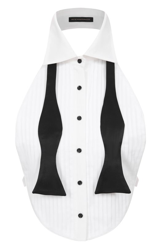 Хлопковый топ Kiki De Montparnasse C006CS002 Белый C006CS002