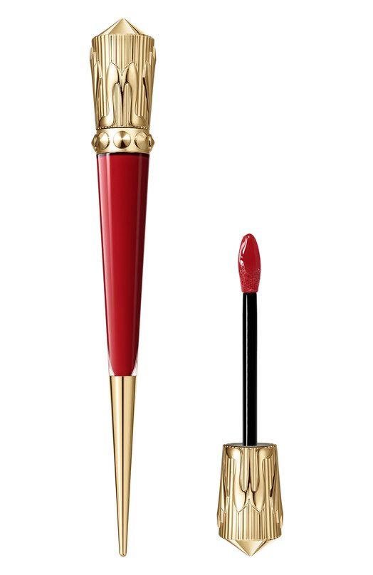 фото Блеск для губ rouge stiletto vinyl gloss, оттенок rouge louboutin 001v christian louboutin