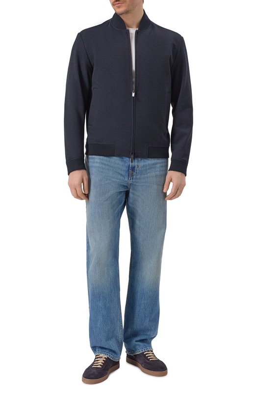 Бомбер BOSS 50554155 Синий  50554155 Фото 2