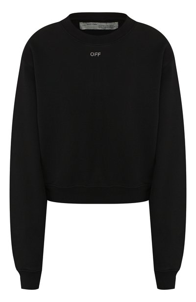 Женский хлопковый свитшот OFF-WHITE, арт. 0WBA026E190030651010