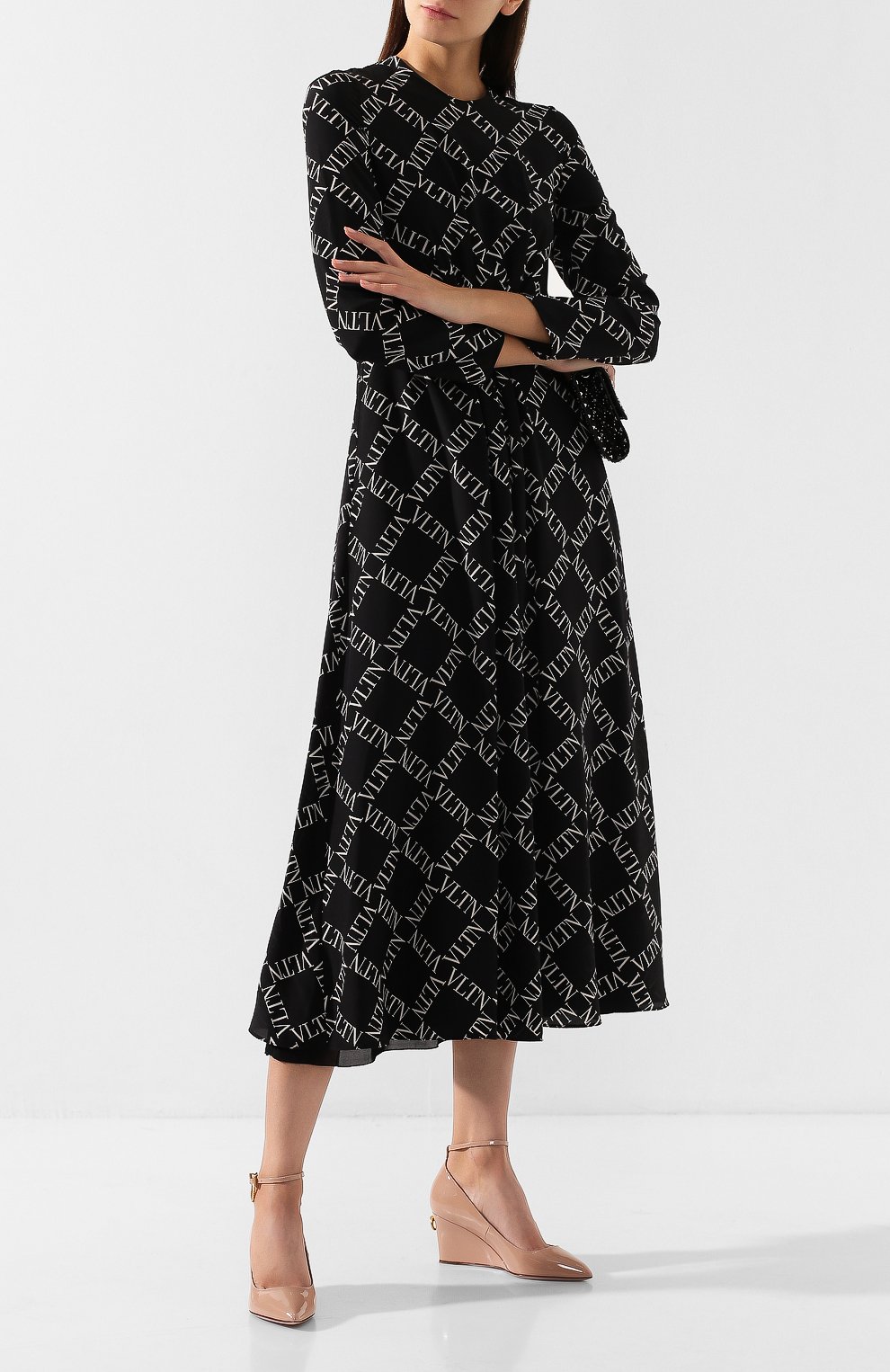 Кожаные туфли ringstud VALENTINO, арт. SW0S0S68/FPJ, фото 2