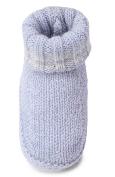 Пинетки из шерсти и кашемира BABY T, арт. 26AI073SA, фото 4