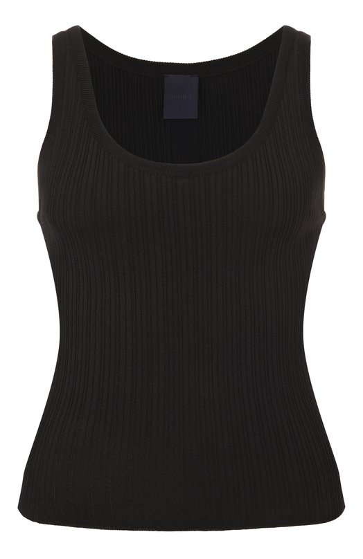 Топ из вискозы Juun.J JW5351W025 Чёрный JW5351W025