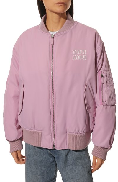 Бомбер MIU MIU, арт. ML807-1ZQA-F0BDK, фото 3