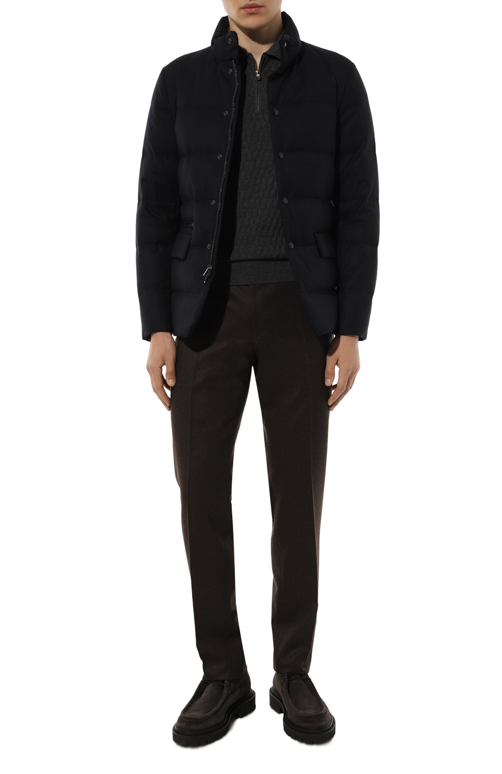 Замшевые дерби CORNELIANI, арт. 94TH82-9420915, фото 2