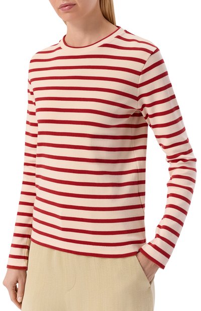 Хлопковый лонгслив JIL SANDER, арт. J40NH0003/J46497, фото 3