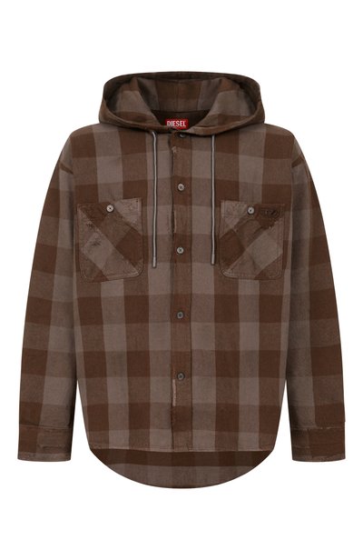 Мужская хлопковая рубашка DIESEL, арт. A23341/0HNBX