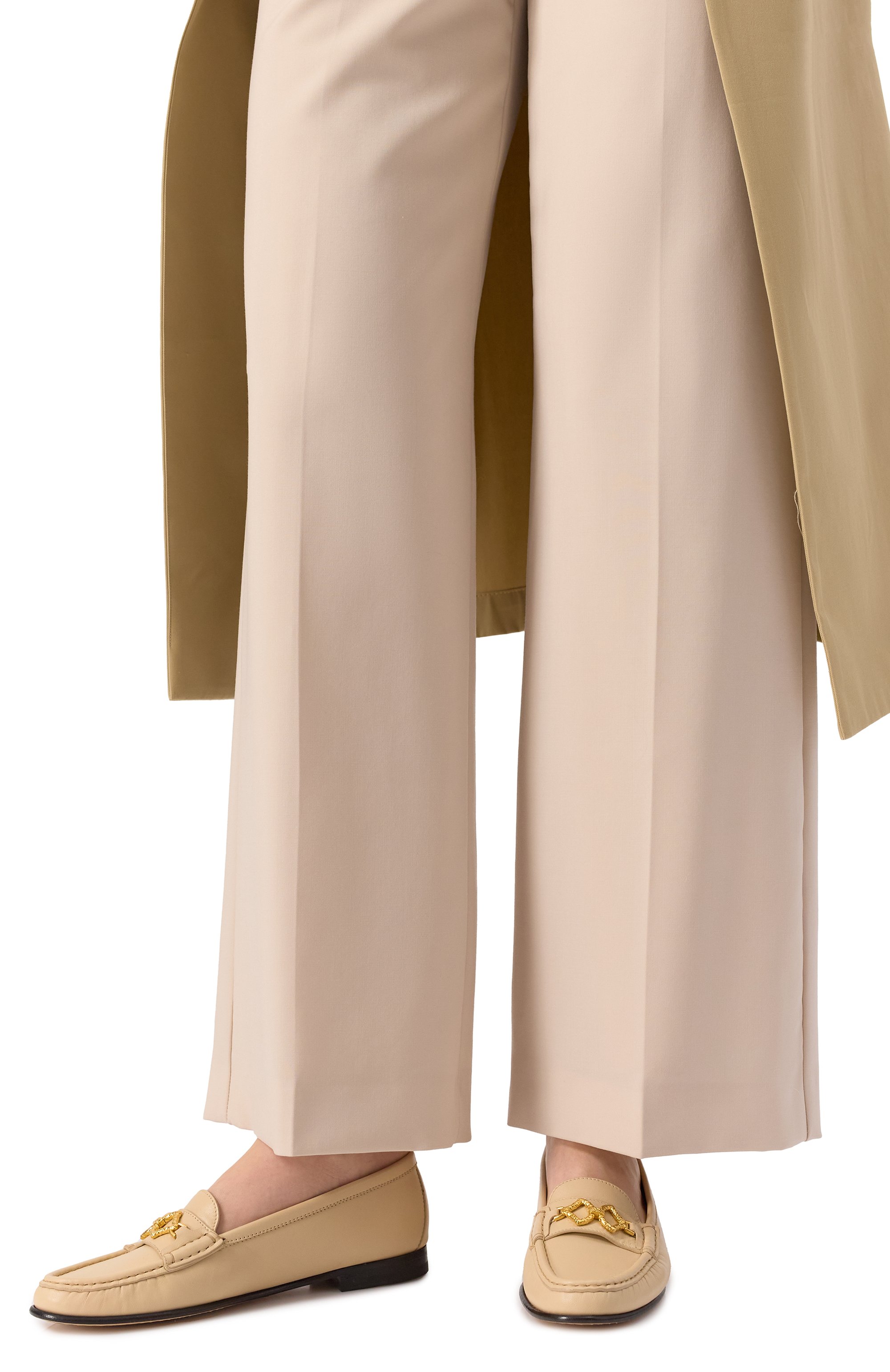 Кожаные лоферы sr sea scale SERGIO ROSSI, арт. B11360/MNAN07, фото 3