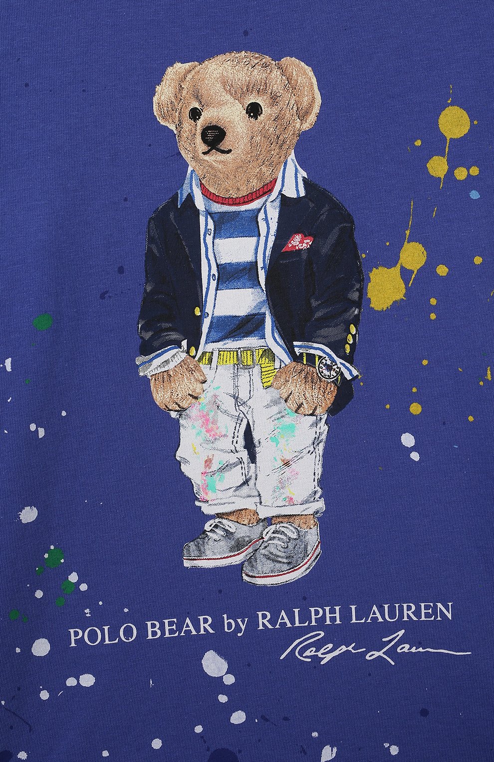 Хлопковая футболка POLO RALPH LAUREN, арт. 312868484, фото 3